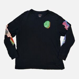 Jordan “Photo Repeat” Long Sleeve Tee – CD5513-010 – XXL (2XL)